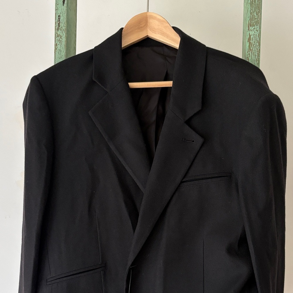 KOTN Men's Black Sport Coat Blazer - Picture 5 of 7